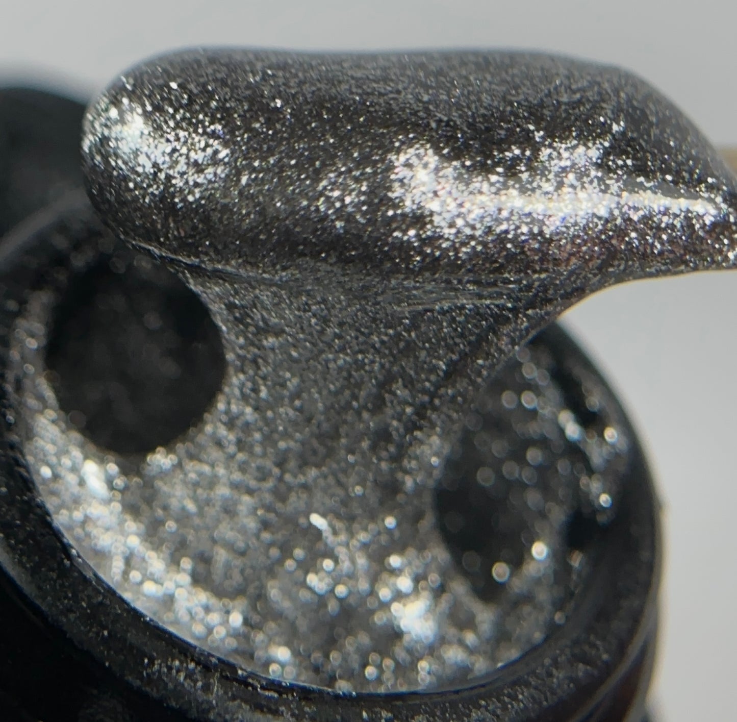 Paint Gel Fine Glitter Platinum 01 - 5 ml