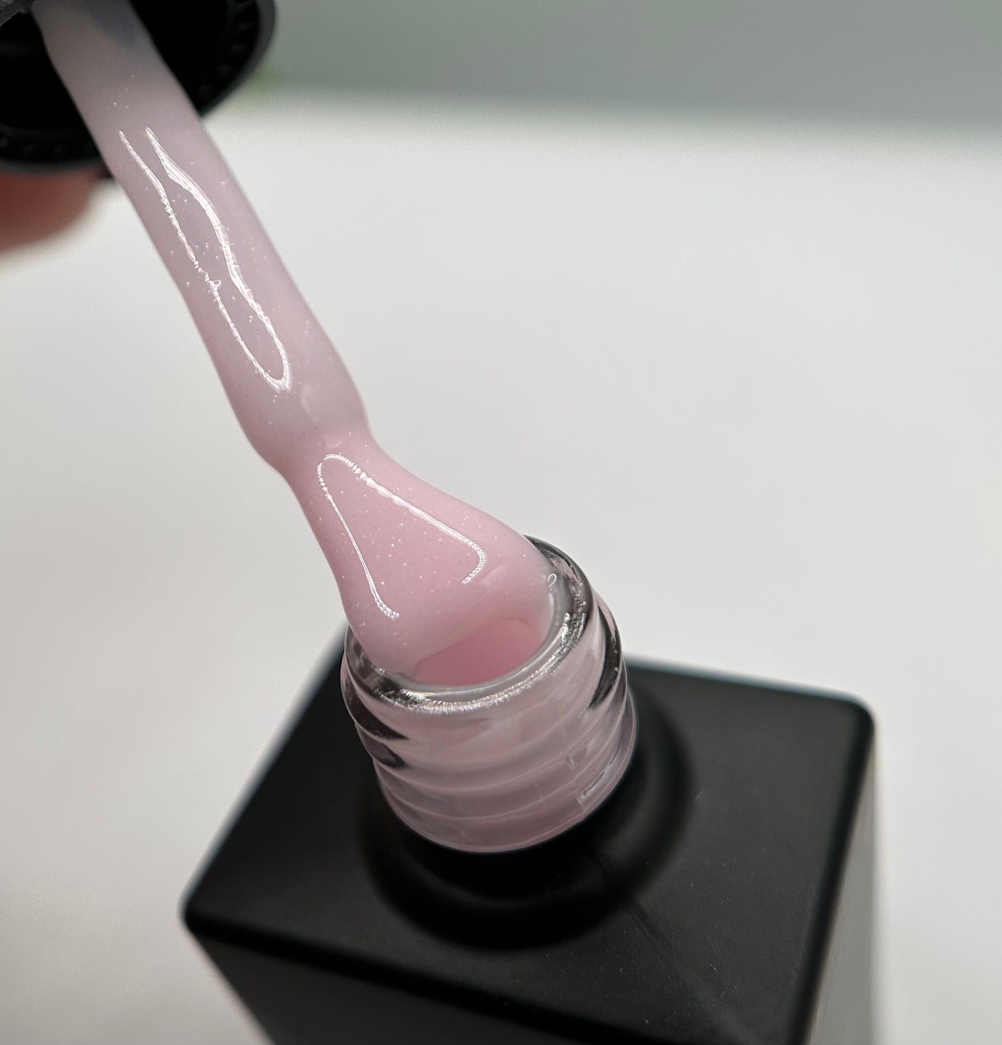 Rubber Base Glitter Nude 12 - 10 ml